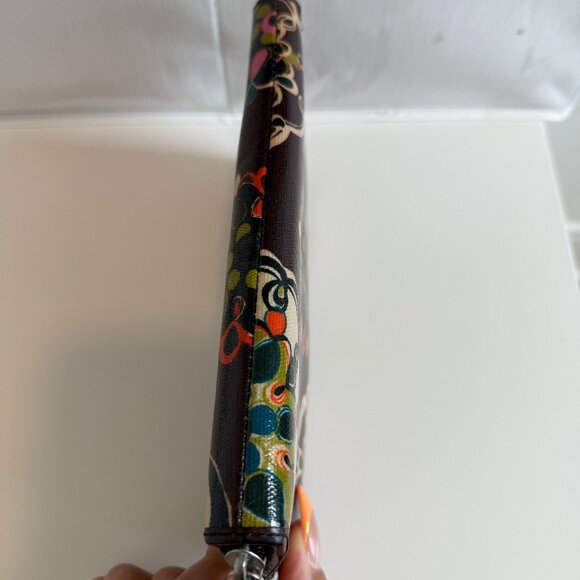 Fossil Key-Per Brown Floral Wallet - Picture 4 of 7